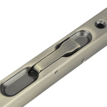 Slide Latch Slide Lock Thicken Aluminium Alloy Hidden Tube Easy Operation Slide Security Latch for Door Gate Security Cyan