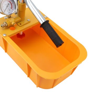 Hydrostatic Pump Tester Hydraulic Manual Water Pressure Test Pump Manual Pipe Leak Detector with Gauge