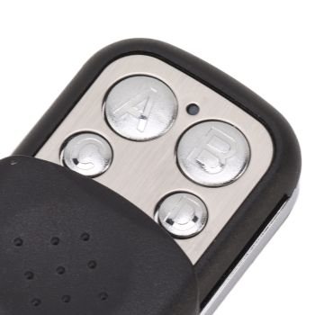 Garage Door Opener Remote Portable Prevent Interference Universal 433MHz 4 Button Garage Door Remote with Keychain