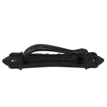 Sliding Barn Door Handle Aluminum Alloy Black Punch Free Double Sided Door Pull Handles for Gate Cabinet