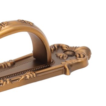 2pcs Barn Door Handle Heavy Duty Bronze Surface Mounted Sliding Wooden Door Handles for Gate Wardrobes