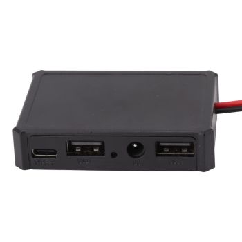 12V to 24V Crocodile Clip Support Fast Charging USB Voltage Regulator Clip for Phone Camera