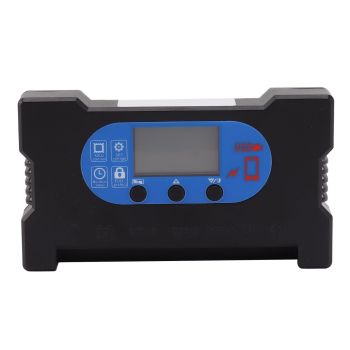 Solar Panel Charge Controller Set Monocrystalline Silicon 25W 10A Fast Charging Battery Free Drive Solar Panel Regulator for Lights Power Tools