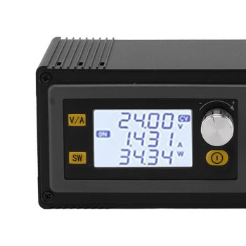 Variable Voltage Regulator Adjustable Support Solar Charging DC 6‑36V to DC 0.6‑36V LCD Screen Multiple Protection Buck Boost Power Converter