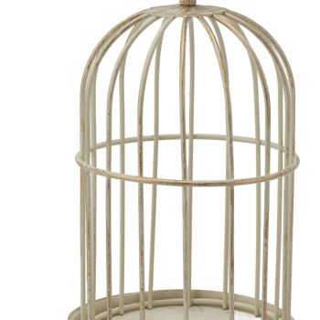 Birdcage Candle Holder Iron Vintage Detachable Stable Base Bird Cage Decor for Bedroom Restaurant S
