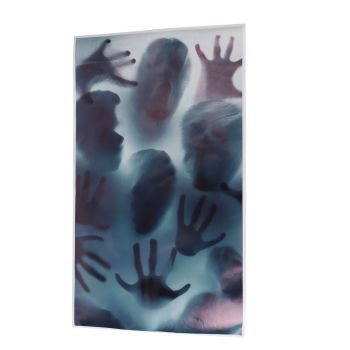 Halloween Decorations PVC Large Halloween Window Cling Scary Halloween Window Sticker