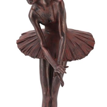 Ballet Dancer Statue Exquisite Resin Ballet Dancer Figurines for Desk Bookshelf Dinning Table Decoration