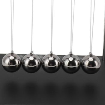 Balance Steel Swing Balls Z Shape N Shape Wooden Base Pendulum Ball for Home Decoration Fun Science Accessories
