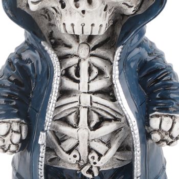 Skeleton Figurines Cool Exquisite Resin Skeleton Statue for Home Party Desk Decor Gift Type C