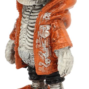 Skeleton Figurines Cool Exquisite Resin Skeleton Statue for Home Party Desk Decor Gift Type D