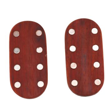 Magnet Finger Stress Relief Slider Wood Finger Stress Relief Toy Wooden Decompression Toy Multi Skeleton Head