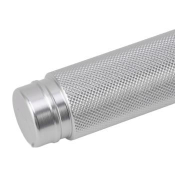 Dust Removal Roller Silicone Soft Aluminum Alloy Handle Iron Bearing Anti Static Roller for Film Dust Fibers Powder 12in / 30.48cm