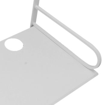 Wall Mounted Projector Shelf Aluminum Floating Projector Shelves for Router TV Box DVD Player Cable Box White