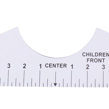 8PCS T Shirt Ruler Guide PVC Clothing Centering Design T Shirt Alignment Tool for Heat Press Accessories