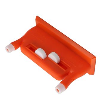 Auto Needle Threader Home Hand Sewing Automatic Thread Device with 5 Needles for The Aged Utilities Cross Stitch Orange