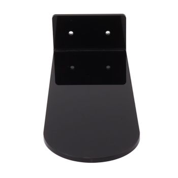 6pcs Floating Shoe Shelves 7.9in Length Acrylic Shoe Display for Footwear Collection Black