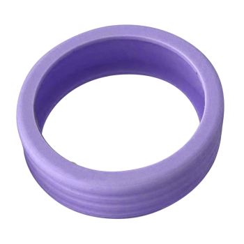 8PCS Luggage Suitcase Wheels Covers Noise Canceling Shock Absorbing Trolley Case Silicone Caster Protection Cover Purple