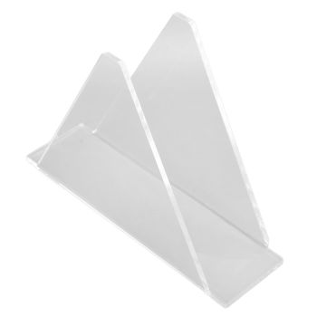 Napkin Holders for Tables Acrylic Farmhouse Napkins Holder Upright Vertical Dining Table Napkin Dispenser for Kitchen Transparent