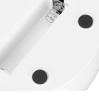 Rotating Display Stand 2 in 1 Automatic 360 Degree Electric Turntable with Remote Control for Photography Product Jewelry White