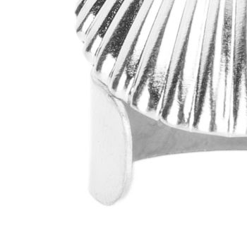 4Pcs Candle Snuffer Candle Extinguisher Metal Shell Pattern Automatic Candle Stopper for Candle Extinguishing Silver