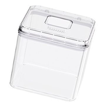 Rice Container Airtight Anti Bugs Moistureproof Hinged Lid Strong Plastic Rice Storage Bin for Family Kitchen White(16.5lb Capacity)