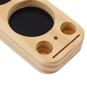 Wooden Coffee Tamper Holder Prevent Slip Stable Multifunctional for Home Cafe Restaurant Hotel Office 51