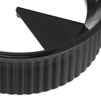 Moka Coffee Distributor Splash Proof Dosing Funnel Coffee Dosing Ring for Single And Dual Valve Moka Pot Black For Three 150ml