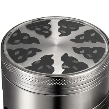 Manual Spice Grinder Small Portable Zinc Alloy Herb Grinder for Household Kitchen Restaurant