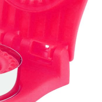 Sandwich Cutter Mold Manual Cake Bread Cutter Sealer Tool Round for Kitchen Cooking Rose Red