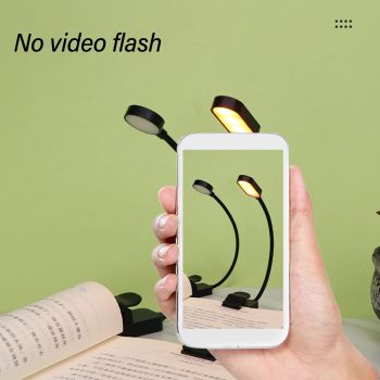 Book Light Small Lightweight Vertical Head Clip On Reading Light for Kids Studying