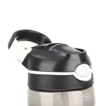 750ml Outdoor Fitness Water Bottle Portable Plastic Straw Cup Simple Sports Car Water Cup