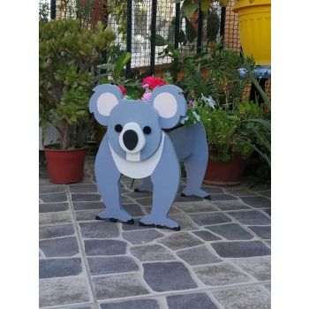 DIY Animal Flower Pot Cartoon Desktop Succulent Planter Garden Ornament Crafts