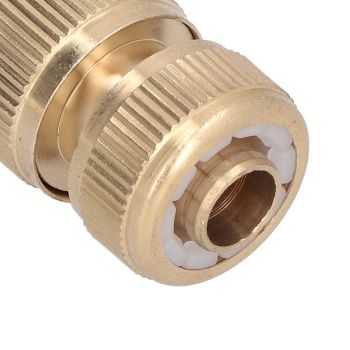 Garden Hose Quick Connect 1/2 Inch Brass Material Removable Wide Range of Applications Durable Hose Connectors