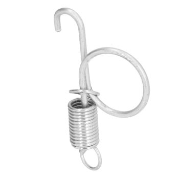 20PCS Cage Door Spring Hook Metal Finger Spring Latch Hook for Fixing Rabbit Pet Cage Door Farming EquipmentS 6x2.1cm