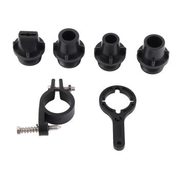 G 1‑1/2 Irrigation Sprinkler ABS Adjustable Rocker Arm Large Flow Impact Sprinkler for Garden Lawn