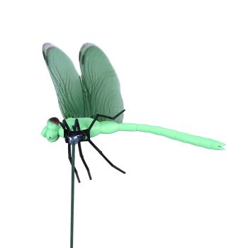 Dragonfly Clip Fake Dragonfly Pole Clips Natural Organic Concept 3D Dragonfly Garden Decor for Family Garden Potted Flowers Lawn House Statue 3Pcs