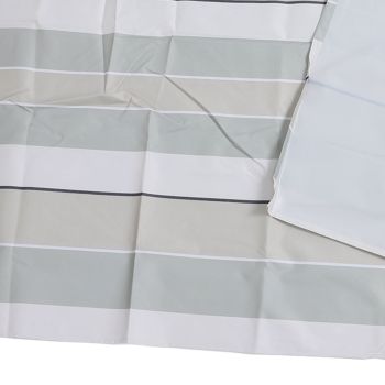 Outdoor Swingset Shade 600D Oxford Cloth Sunproof Waterproof Playground Replacement Canopy Swing Set Tarp Cover for Backyard Striped