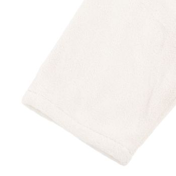 Bathrobe Coral Velvet Thicken Soft Water Absorbent Warm Belt Design Couple Bathrobe for Home Hotel Milky White