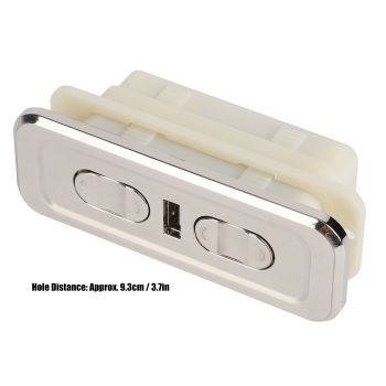 5 Pin 24V Electric Sofa Controller USB 2 Motor Linear Drive Recliner Switch for 12V/29V Electric Push Rod