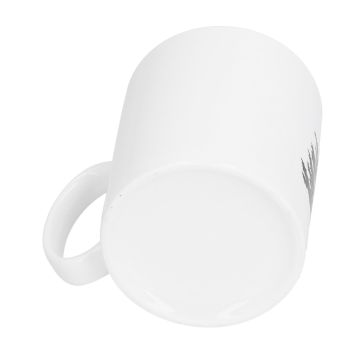 Christmas Trees Pattern Color Changing Mug Heat Induction Cup Ceramic Mug for Home Office