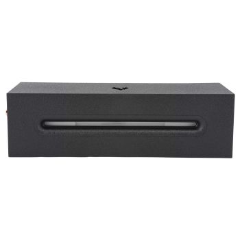 Flame Air Diffuser 3D Fireplace Appearance Multi Colored Fire Automatic Power Off Protection 320ml Silent Flame Mist Air Humidifier for Bedroom Office Black