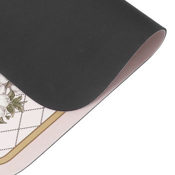 2PCS Coffee Mat Prevent Slip Waterproof Bottom Shockproof Absorbent Dish Drying Mat for Coffee Bar Accessories 50x60cm / 19.7x23.6in