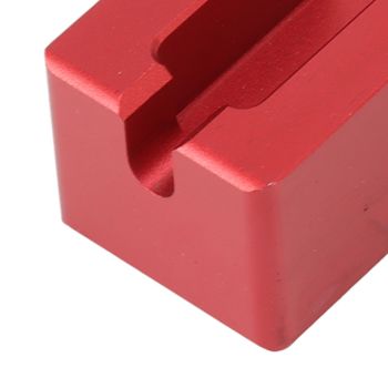 Aluminum Alloy Universal Spark Plug Gap Tool Anodizing for 0.394in 0.472in 0.551in 0.630in Spark Plugs Red