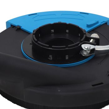 Dust Shroud for Angle Grinder 7 Inch Universal Surface Grinding Dust Shroud 180mm Blue Black