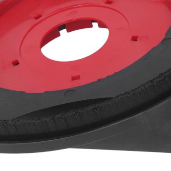 9 Inch Angle Grinder Dust Shroud Surface Grinding Dust Shroud for Angle Grinder Red Black 230mm Grinding Wheel