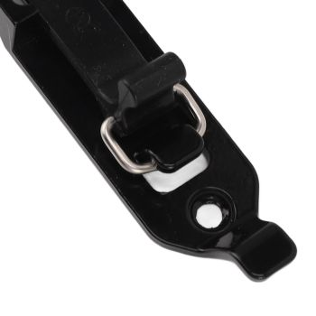 Shovel Mount for Roof Rack Metal Rubber Clamps Wall Mounting Brackets for Truck Boats Black