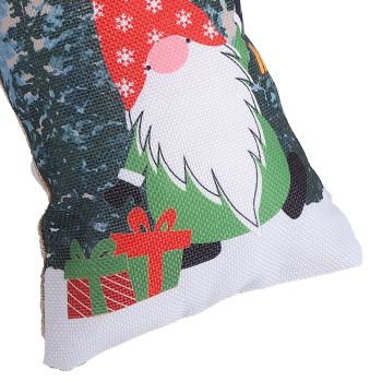 Gift Bag Cute Reusable Durable Christmas Pattern Storage Bag for Party Shopping Mall SupermarketRed Hat