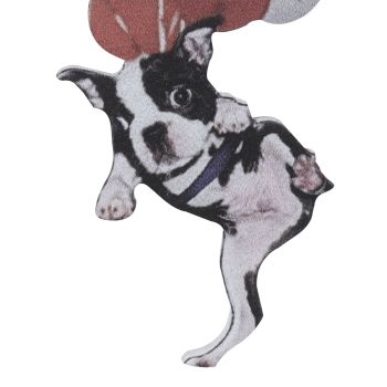 Car Pendant Cartoon Cute French Bulldog Color Balloon Car Decoration for Friends Family Gift