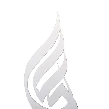 3 Dimensional Thickened Mirror Wall Sticker Acrylic Self Adhesive Wall Decoration for HomeJM740 Silver+EVA Glue