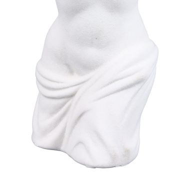 Female Body Vase White Ceramic Creative Feminine Curve Vases for Home Living Room Guesthouse Decoration